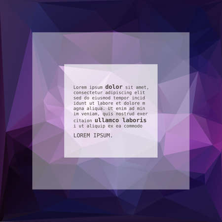 Multicolor Design Templates. Geometric Triangular Abstract Modern Vector Background.のイラスト素材