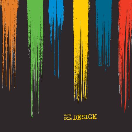 Business design templates. Artwork with Color Strip Background. Abstract Modern Decoration. Painting. Wallpaper with empty space for your text. Grunge Line design. Vector illustration.のイラスト素材