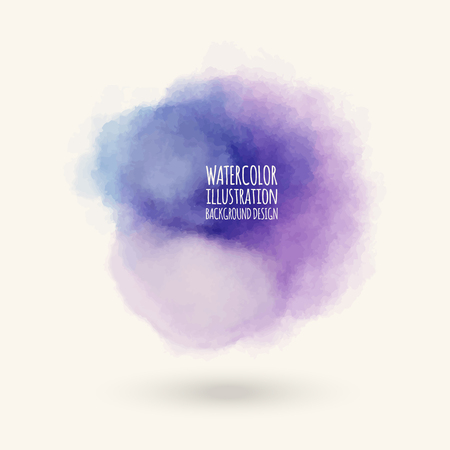 Vector blue brush strokes. Watercolor Grunge isolated elements. Smoke brushes for your design. Freehand. Ink splash. Acrylic stamp. Vector illustrationのイラスト素材