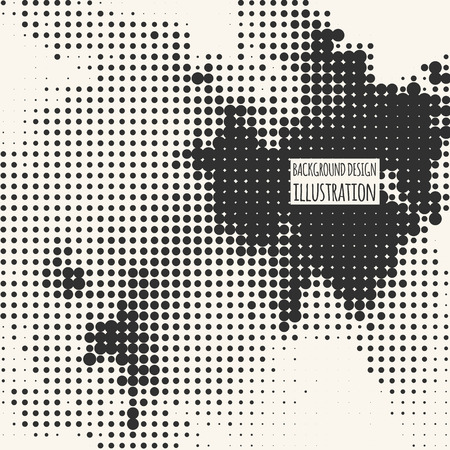 Black and White Grunge Effect. Overlay Distress Dirty Grain.のイラスト素材