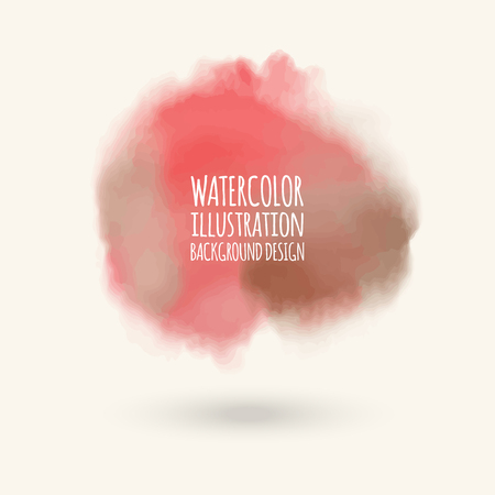 Vector color brush strokes. Watercolor Grunge isolated elements. Smoke brushes for your design. Freehand. Ink splash. Acrylic stamp. Vector illustrationのイラスト素材