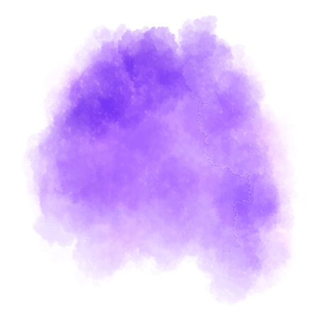 purple watercolor vector background. abstract paint illustration.のイラスト素材