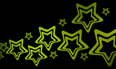 Minimal covers design. Colorful bright stars gradients. Future geometric patterns. Abstract vector illustration.のイラスト素材