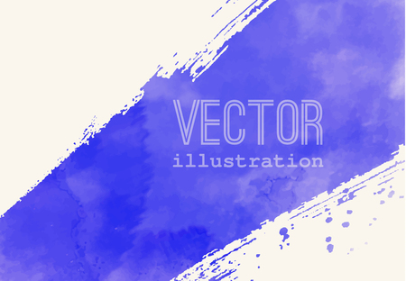 Paint banner. Brush stroke. Vector grunge background with place for your text.のイラスト素材