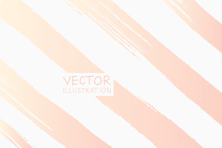 Soft color grunge diagonal strip brush strokes with gradient on a light background. Abstract vector illustration.のイラスト素材