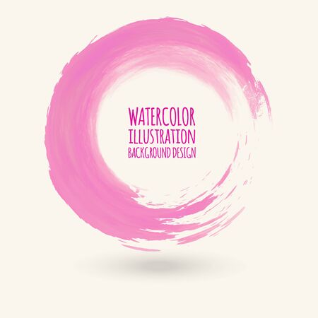 Circle abstract infinite  vector design template.のイラスト素材