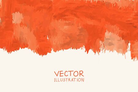 Vector color paint poster templates. Hand drawn Watercolor stain backgrounds. Ink Abstract background for card, brochure, banner, web design.のイラスト素材