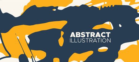 Artistic creative universal cards. Hand Drawn textures. Design for poster, card, placard, brochure, flyer Vector Illustration.のイラスト素材