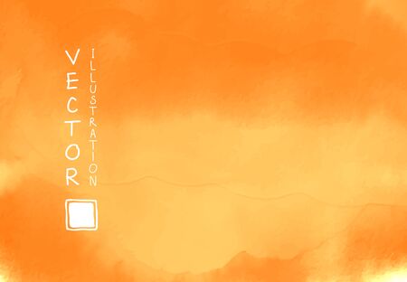 Abstract vector hand-drawn watercolor background. Color backdrop. There is blank place for your text.のイラスト素材