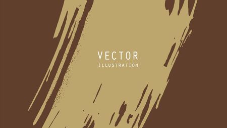 Abstract ink brush banners with grunge effect. Japanese style. Vector illustrationのイラスト素材