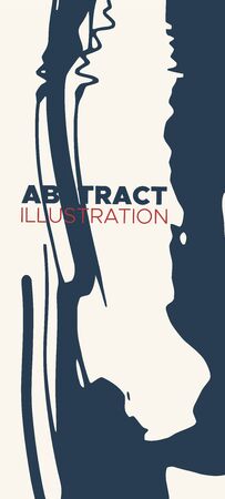 Artistic creative universal cards. Hand Drawn textures. Japanese style. Design for poster, card, placard, brochure, flyer Vector Illustration.のイラスト素材