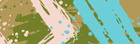 Design template. Design element. Summer background. Abstract grunge banner texture. Brush background. Simple surface pattern design. Grunge abstract pattern. Ink splatter.のイラスト素材