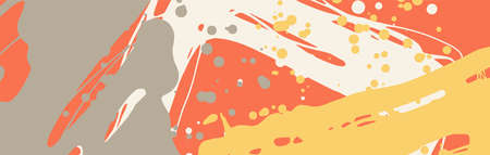 Design template. Design element. Summer background. Abstract grunge banner texture. Brush background. Simple surface pattern design. Grunge abstract pattern. Ink splatter.のイラスト素材