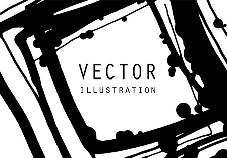 Artistic creative universal cards. Hand Drawn textures. Japanese style. Design for poster, card, placard, brochure, flyer Vector Illustration.のイラスト素材