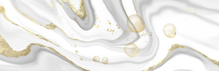 Abstract white marble texture Vector background illustration.のイラスト素材