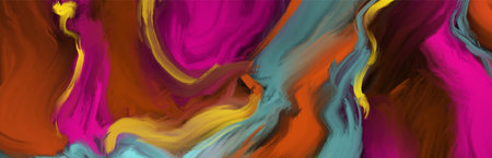 Abstract background with colored oil stains. Design background with a place for text. Scalable...