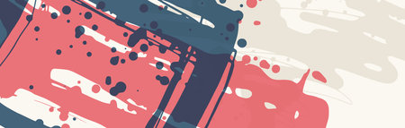 Design template. Design element. Summer background. Abstract grunge banner texture. Brush background. Simple surface pattern design. Grunge abstract pattern. Ink splatter.のイラスト素材