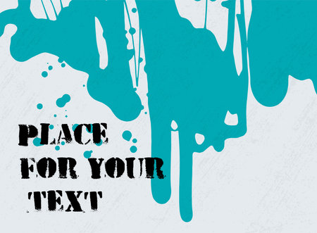 Abstract creative ink header. Hand Drawn textures made with ink. Vector illustrationのイラスト素材