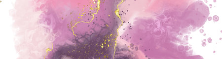 abstract pink coral color background painting design. vector illustrationのイラスト素材