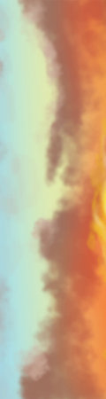 Landscape background. Abstract art template with paint elements. Sunrise Sunset background abstract...