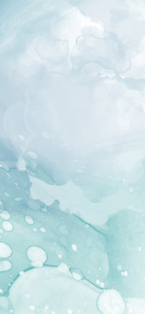Elegant banner template design with color paint brush elements. Abstract decoration. Vector illustration.のイラスト素材