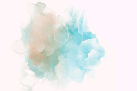 Hand painted abstract color background, vector illustration, design elementのイラスト素材