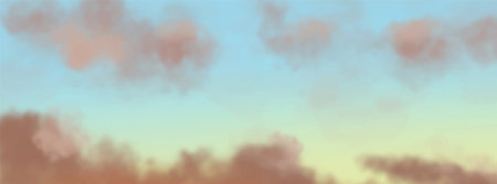 Landscape background. Abstract art template with paint elements. Sunrise Sunset background abstract banner design in nature style. Vector illustration.のイラスト素材