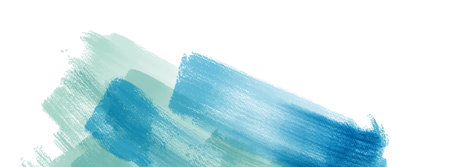 Vector banner shape isolated on white background. Hand drawn abstract paint brush strokes. Design...