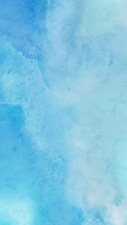 Abstract blue watercolor paint Background. Design banner element. Vector illustrationのイラスト素材