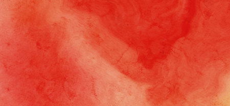 Abstract red watercolor paint Background. Design banner element. Vector illustrationのイラスト素材