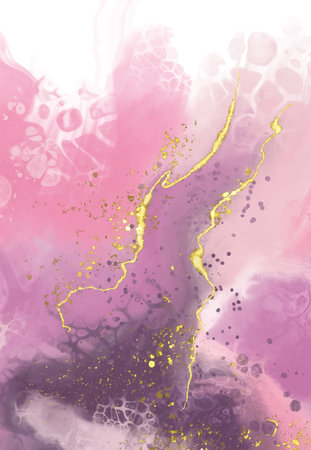 abstract pink coral color background painting design. vector illustrationのイラスト素材