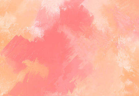 Abstract Pink Coral Orange paint Background. Design banner element. Vector illustrationのイラスト素材