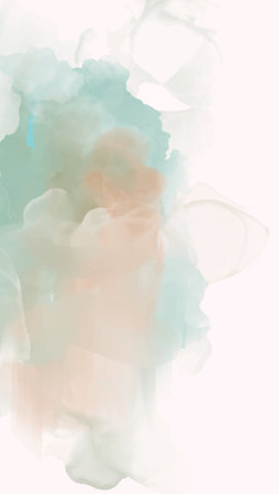 Hand painted abstract color background, vector illustration, design elementのイラスト素材