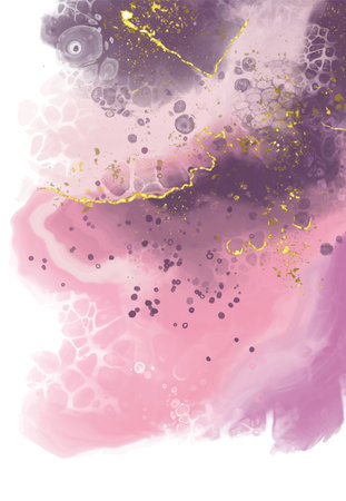 abstract pink coral color background painting design. vector illustrationのイラスト素材