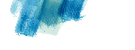 Vector banner shape isolated on white background. Hand drawn abstract paint brush strokes. Design elementのイラスト素材