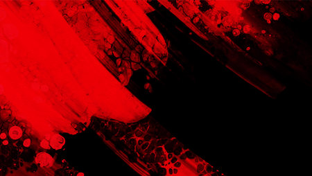 Black red ink brush stroke background. JDesign element. Vector illustration of grunge stains. Vector brushes illustration.のイラスト素材