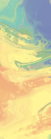 abstract blue orange color background painting design. vector illustration