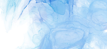Elegant banner template design with color paint brush elements. Abstract decoration. Vector...