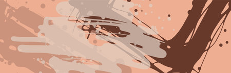 Design template. Design element. Summer background. Abstract grunge banner texture. Brush background. Simple surface pattern design. Grunge abstract pattern. Ink splatter.のイラスト素材