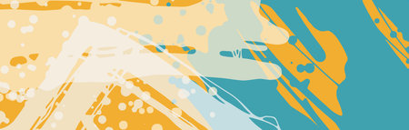 Design template. Design element. Summer background. Abstract grunge banner texture. Brush background. Simple surface pattern design. Grunge abstract pattern. Ink splatter.のイラスト素材