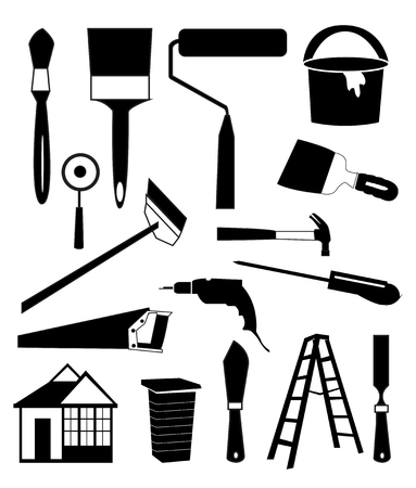 House repair icons setのイラスト素材