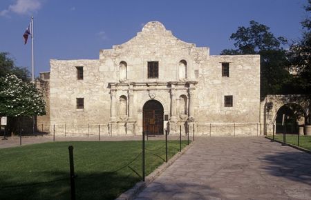 The Alamo San Antonio Texasの写真素材