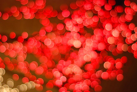Shiny round bokeh backgroundの写真素材