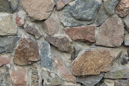 stone wallの写真素材