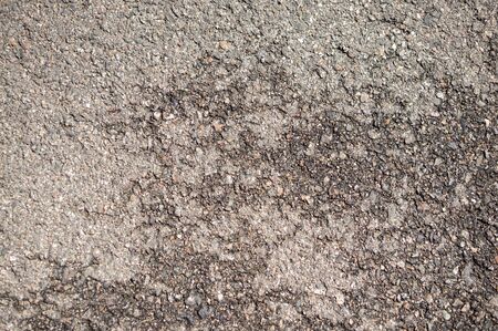 The texture of the asphalt road. Wet asphaltの写真素材