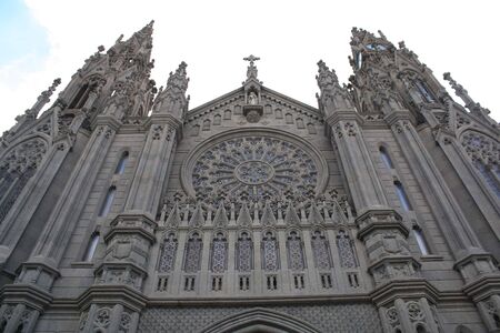 cathedral in Arucas (Gran Canaria)の写真素材