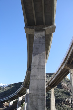 motorway GC 2,Gran Canariaの写真素材
