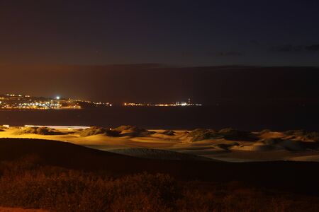 dunes,Maspalomas,Gran Canariaの写真素材