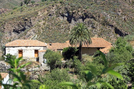 house,Gran Canaria,Spainの写真素材