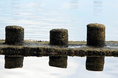 Breakwater, Gran Canaria, Spainの写真素材